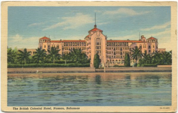 P.M. LIGHTBOURN The British Colonial Hotel, Nassau, Bahamas