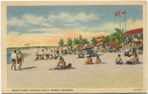 NEW COLONIAL PHARMACY World Famed Paradise Beach, Nassau, Bahamas