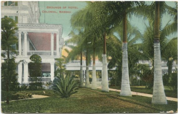 D. S. D. MOSELEY Grounds of Hotel Colonial, Nassau