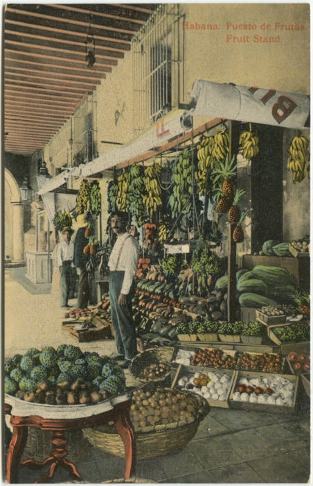 EDICION JORDI Habana. Puesto de Frutas. Fruit Stand.