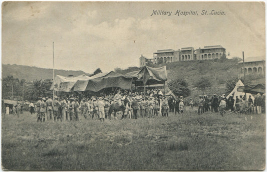 ANON.  Military Hospital, St. Lucia.