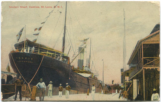 M & C.  Western Wharf Castries, St Lucia.